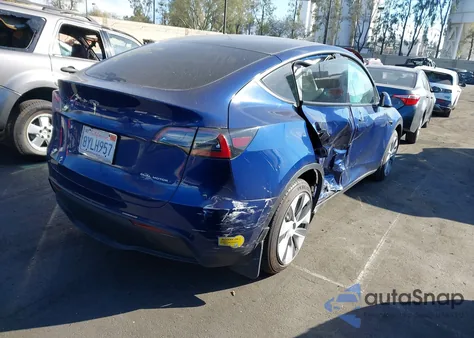 2021 Tesla Model Y Long Range Dual Motor All-Wheel Drive from USA, damaged, VIN 5YJYGAEE7MF270780